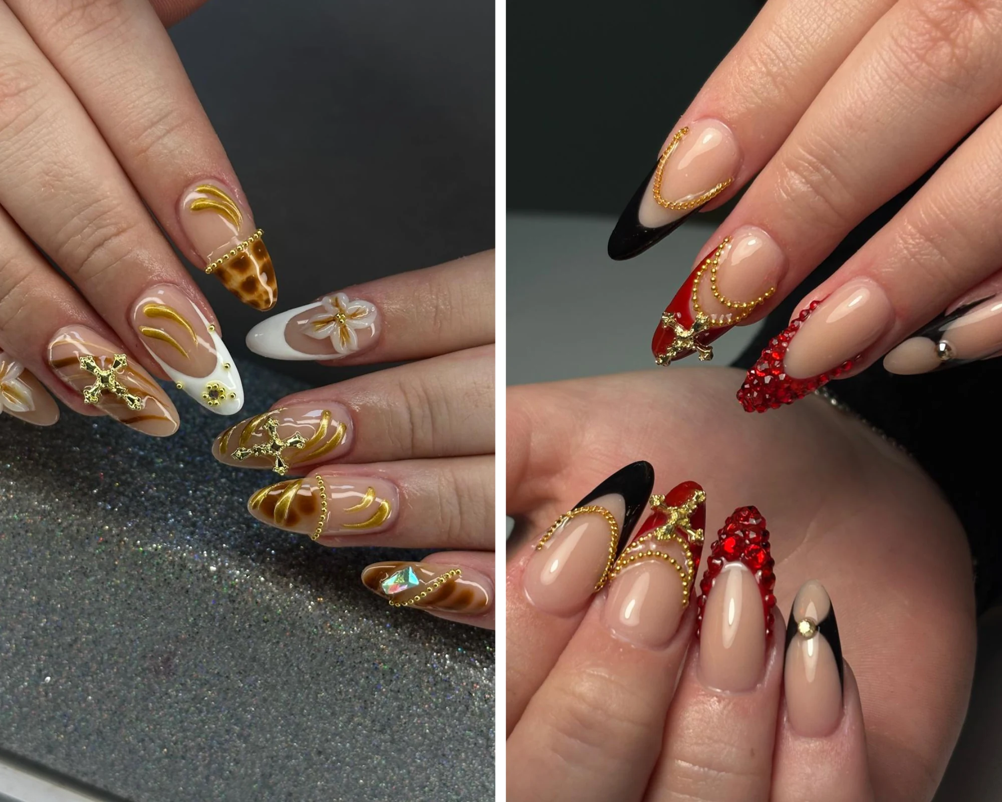 Nail art elaborado — Nails By Ally