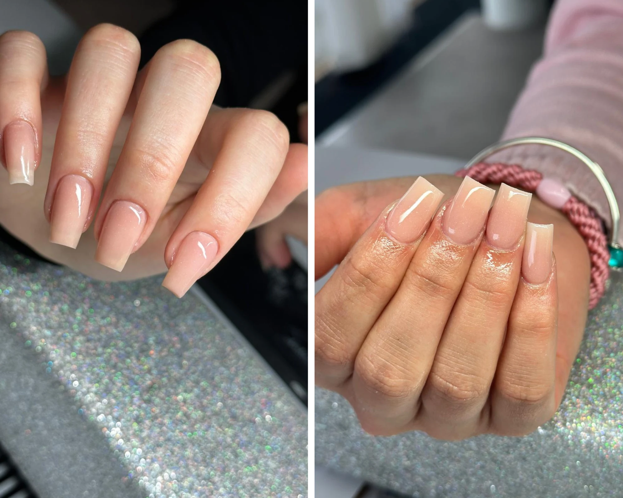 Manicura nude natural — Nails By Ally